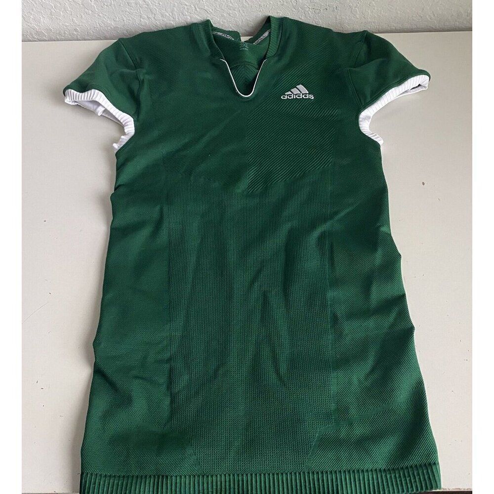 ADIDAS Primeknit A1 Climacool Football Jersey Green White DQ3461 Men’s Sz 2XL